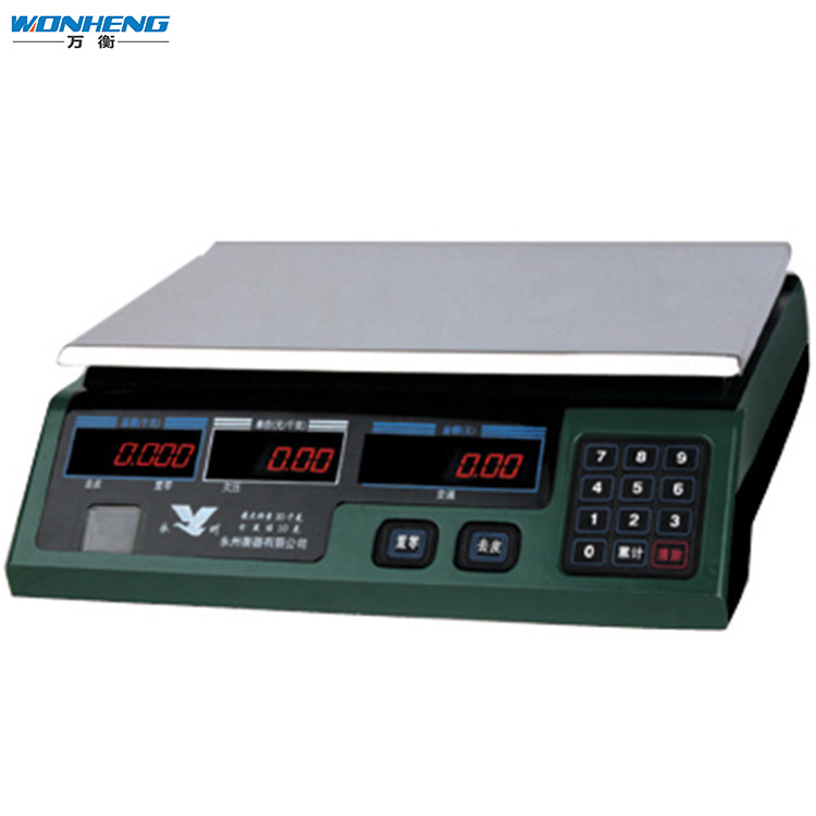 220V 30kg Price Computing Electronic Digital Counting Weight Balance Scale