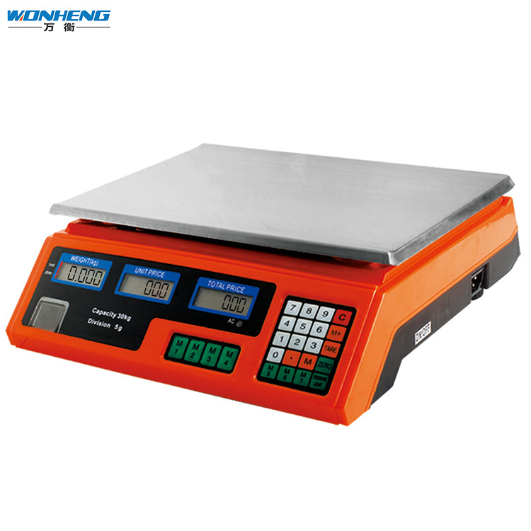 220V 30kg Price Computing Electronic Digital Counting Weight Balance Scale