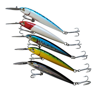 Hot selling Artificial 18cm 60g plastic hard fishing lures swim bait ocean beach oem ABS