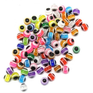 SEASKY Assorted Line Bead Round Plastic Fish Eye Beads Fishing Bait Eggs Kit Fishing Tackle Tools Eggs for Fishing Rigs