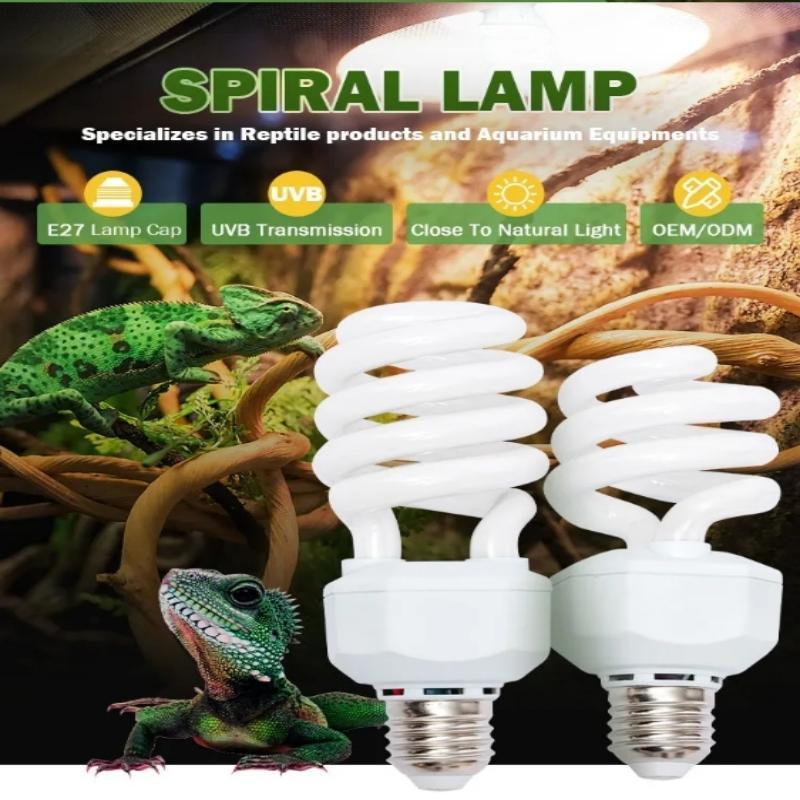 ShengXiang New Arrival Spiral  Lamp 5.0 10.0 Uvb Compact Fluorescent Lights Bulbs For Reptile