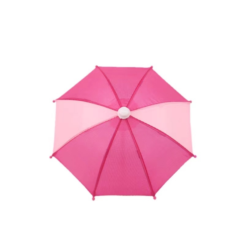 Promotional Kids Toy Umbrella 18 Inch Doll Umbrella Dollhouse Miniature for Dolls and Kids Playing