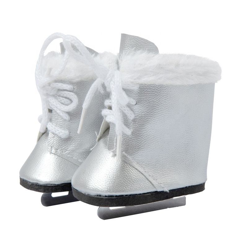 18inch doll cute Skate Figure Ice Skating Shoes