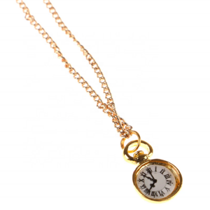 1PCS Fashion Miniature Mini Necklace Pocket Watch for Blyth  Ken Doll 1/6 Military Figure Doll Watch Accessories