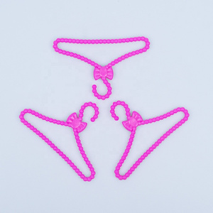 Customized doll accessories  new clothes hanger clothes support toy accessories clothes rack