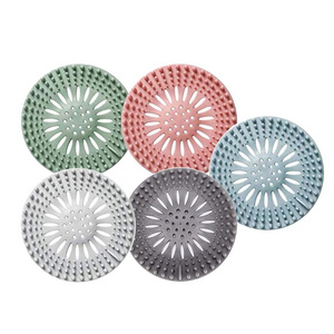 High Quality Silicone Sink Filters Hair Stopper Shower Bathroom Washbasin Drain Hair Catcher Cover