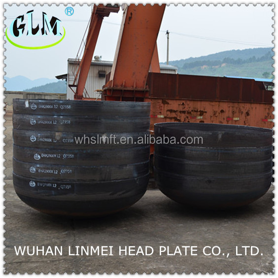 Professional Manufacture Elliptical Head/Dished Heads End Tank Head For Pressure Vessel