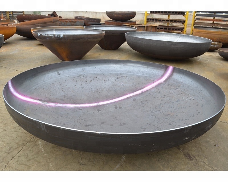 Top sale Various types steel pipe end dished head for tank end head