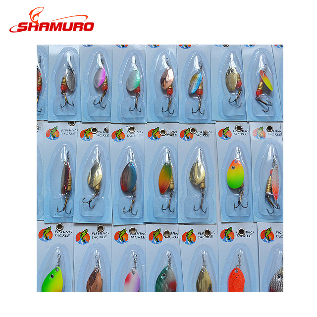 High quality 30 Pcs Ready to Ship Fast Dispatch High quality fishing Spinner Lure Bass Fishing Bait Metal Spoon Lure