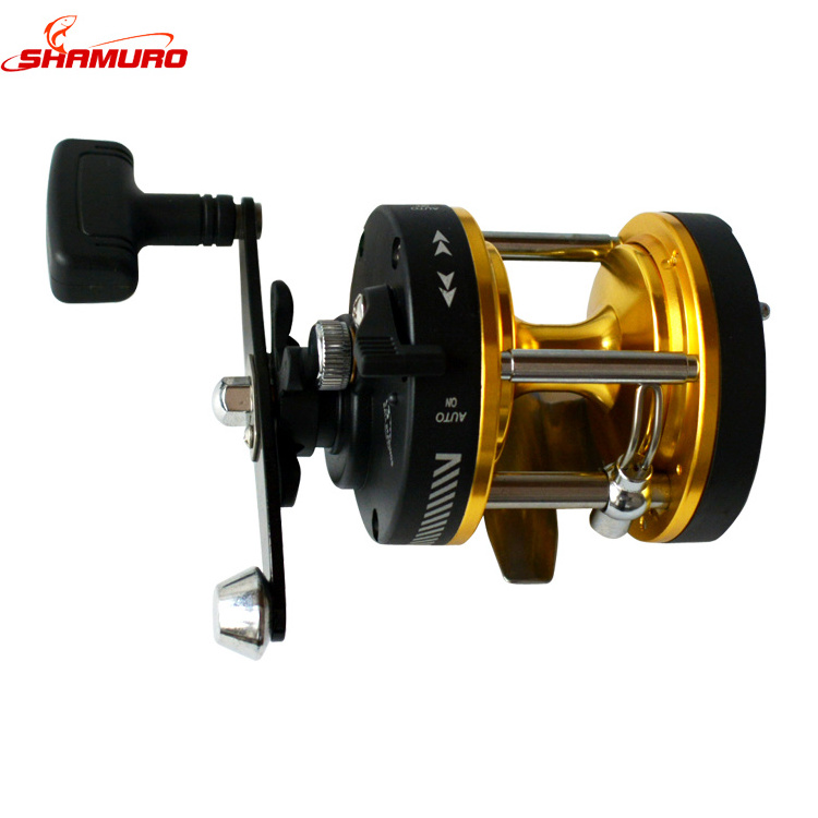 High Quality Metal Spool 3BB Big Game Trolling Reel For Boats Fishing