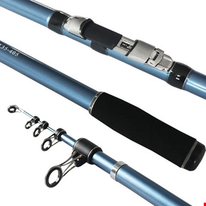 New Telescopic Surf fishing rod T35-4.05M Carbon Super Hard long throlling casting rod sea boat fishing rod