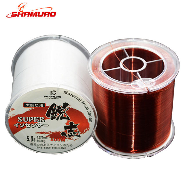 500m Super Strong Fishing Line Monofilament Nylon fishing lines Carp Fly Braided Fishing Mainline Line  For Outdoor