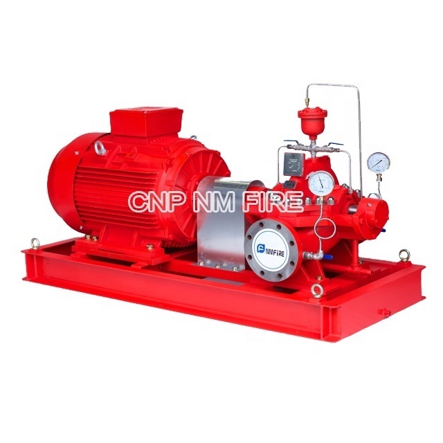 Fire Fighting Fire Pump System Fire Hydrant Horizontal Electric Motor For Shopping Mall