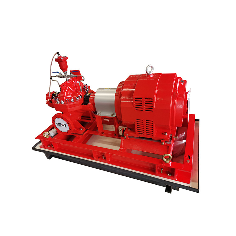 1000gpm@10bar diesel +electrical+jokey EDJ fire pump set