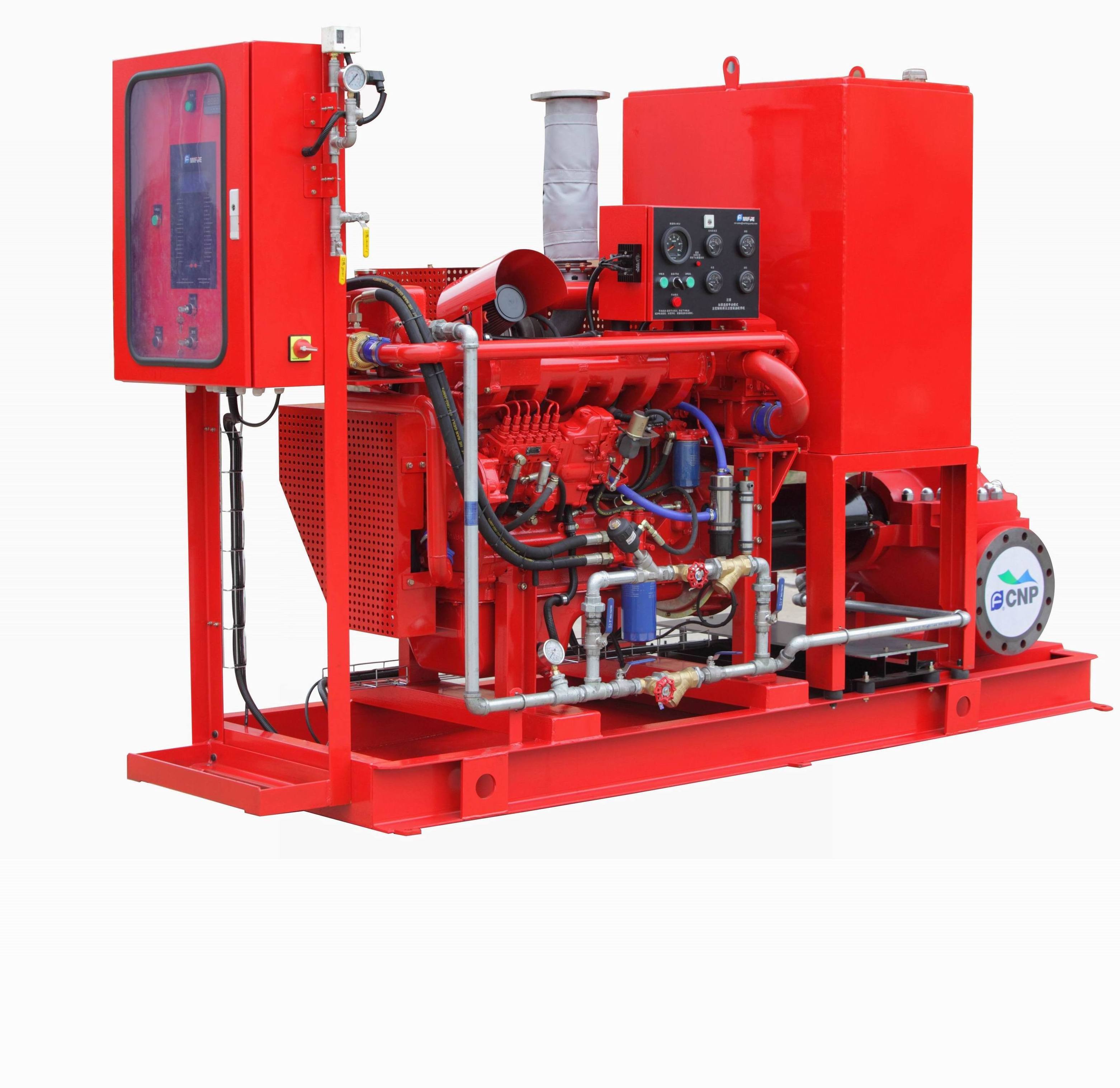 electric diesel engine fire hydrant firefighting water pump for factory direct sale at good price