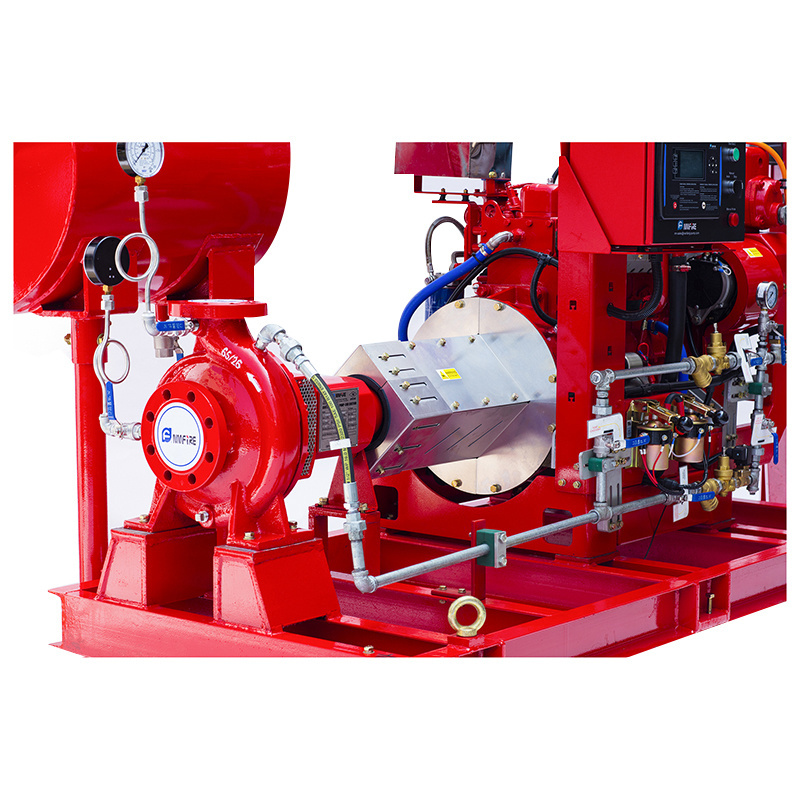 1000gpm@10bar diesel +electrical+jokey EDJ fire pump set