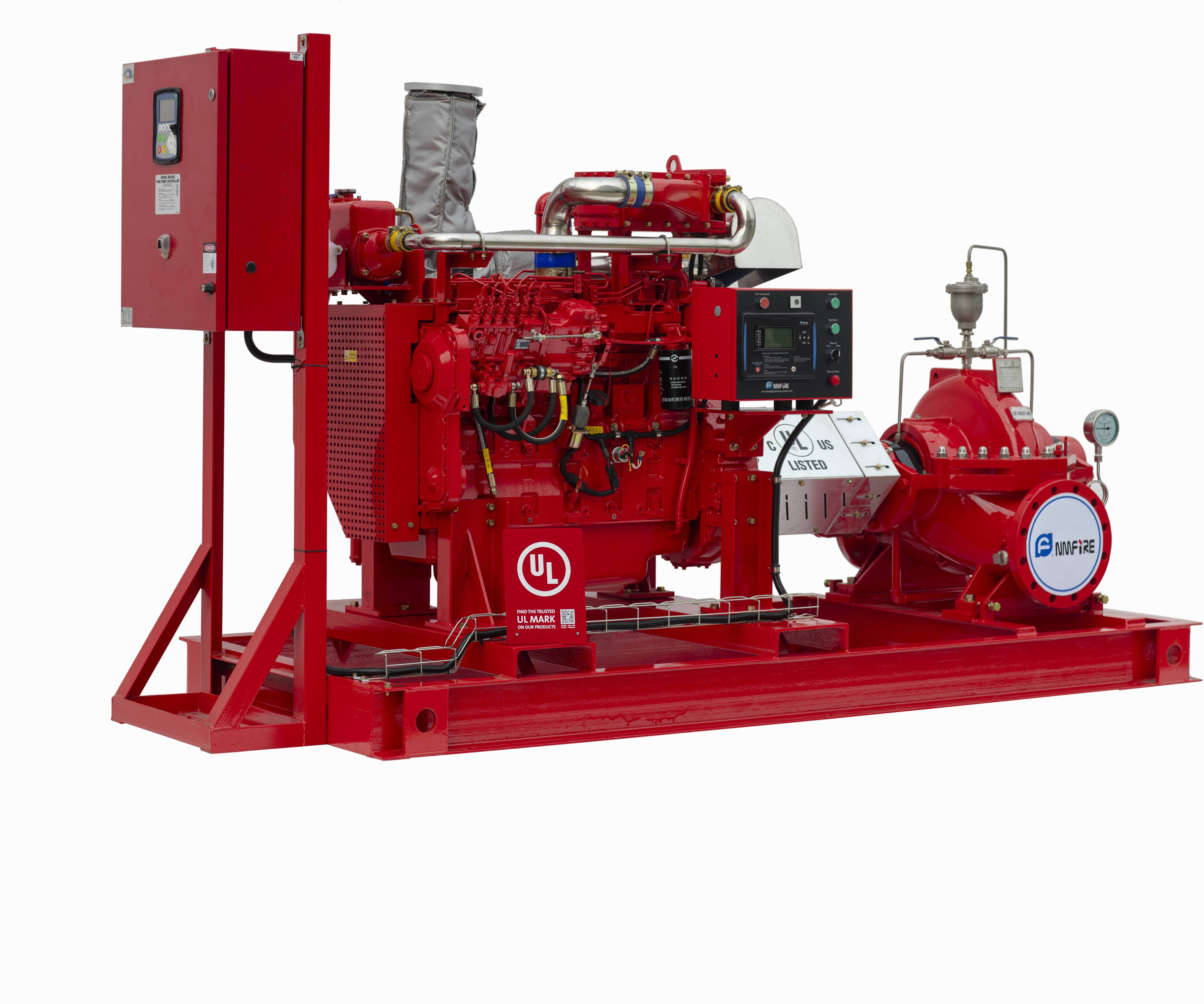 electric diesel engine fire hydrant firefighting water pump for factory direct sale at good price