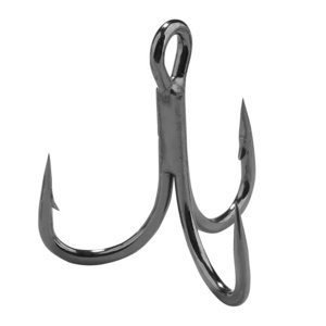 Hot Sale 6066-4X Fangs Super Slide Triple Hook Bkk Sea Fishing Hook High Carbon Steel Fishhook Treble Hooks