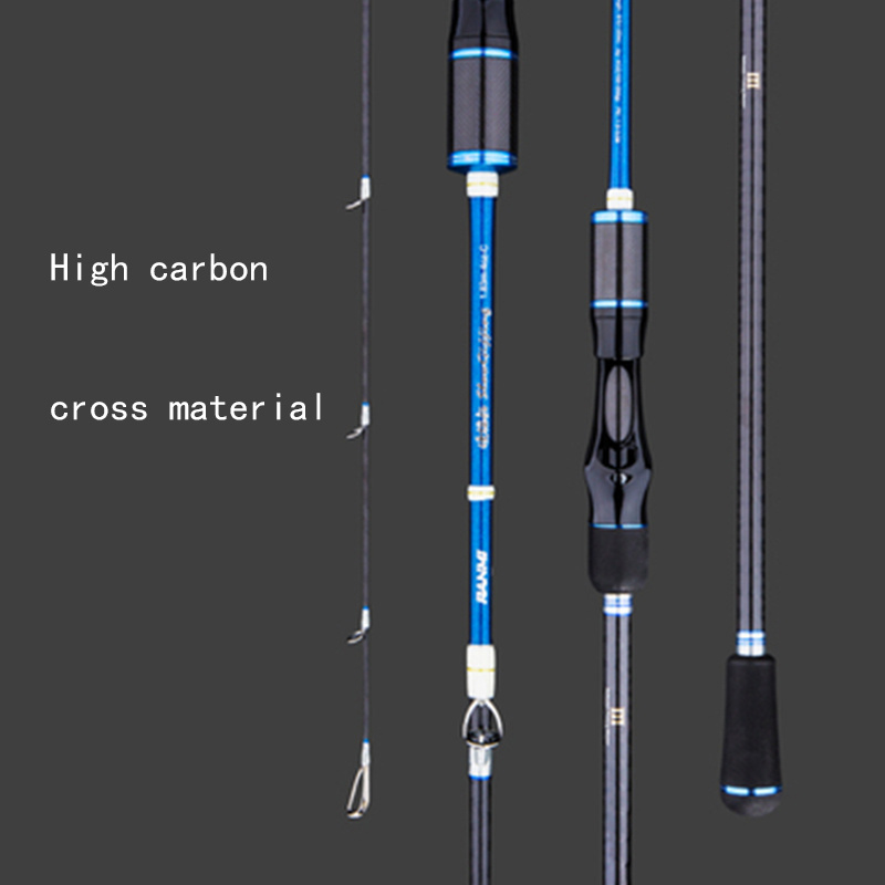 New 1.83/1.98 Japan Full Fuji  slow Jigging Fishing Rod 2 Sections Carbon Fiber Saltwater Spinning Casting Fishing Rod