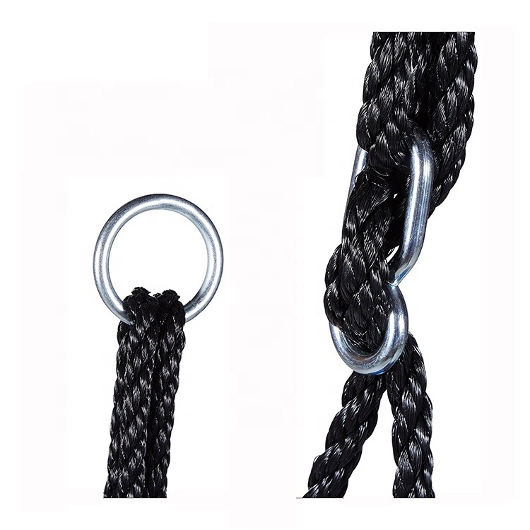 Weather Resistant Outdoor Round Disc Nest Rope Hanging Tree Swing for Kids Adults