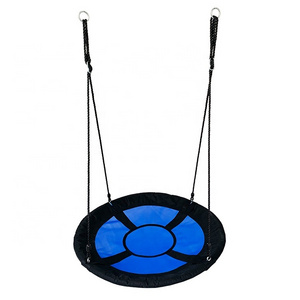 Kids Round Nest Sensory Swing for Garden Backyard Amusement