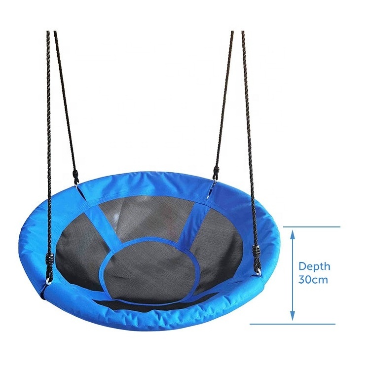 Diameter 100 cm Outdoor Spacious Children Hanging Hammock Nest Swing Set