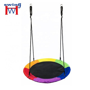 Children Playground Courtyard Portable Rope Hanging Bird Nest Swing