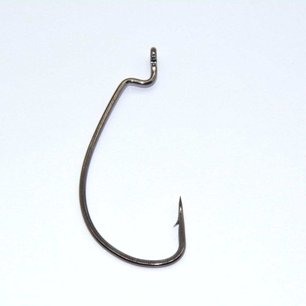 TAKEDO WORM HOOK 50746 Custom Wholesale High Carbon Steel Black Nickel Single Hook Fishing