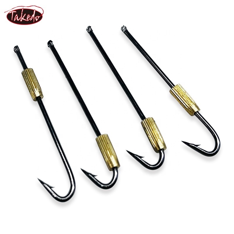 TAKEDO HT02 Wholesale Top Right Eel Hook Eel Fishing Hooks Stainless Steel Fishing Hooks For Fishing Eel