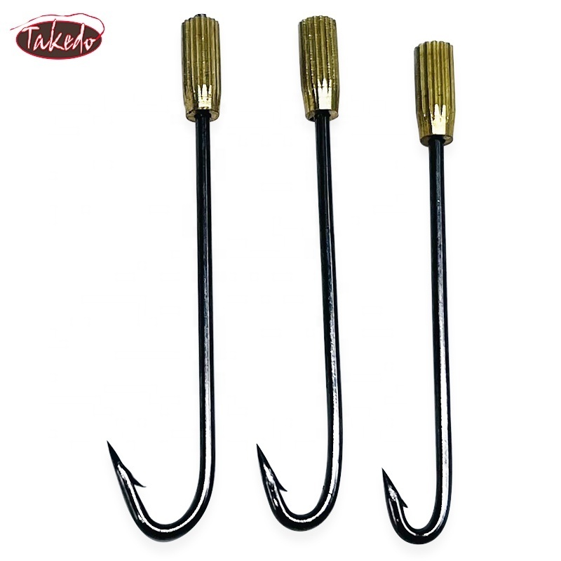 TAKEDO HT02 Wholesale Top Right Eel Hook Eel Fishing Hooks Stainless Steel Fishing Hooks For Fishing Eel