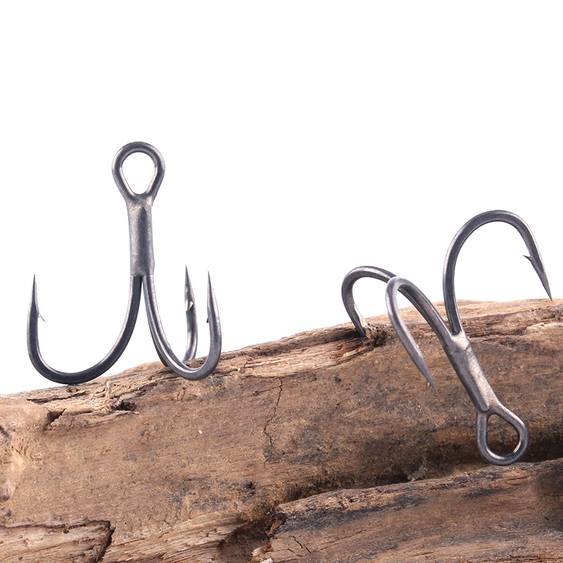 BKK 6066-3X-NP Treble Hook BT662-UA Triple Fishing Hooks 2# - 16# UltraAntirust Fishhook For Saltwater Freshwater Fishing