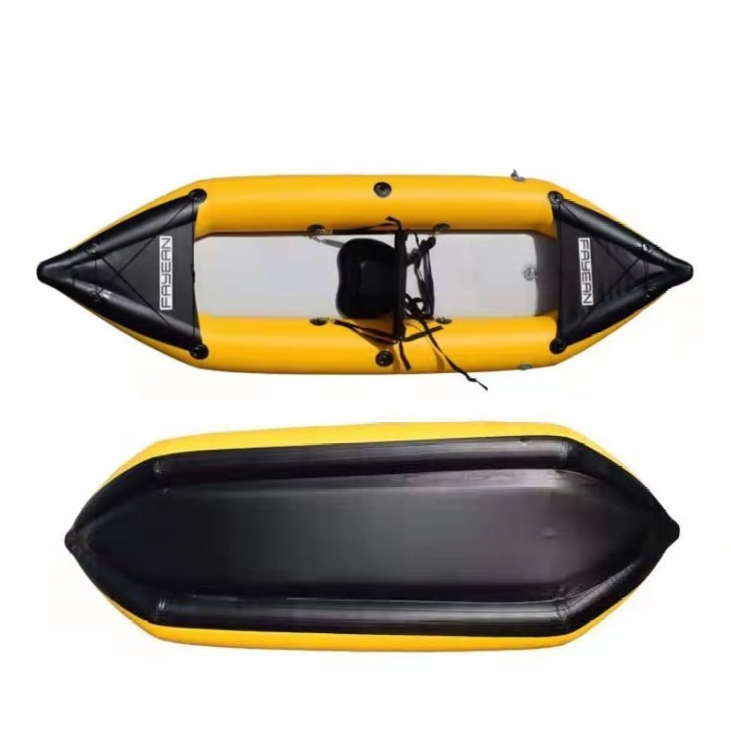 Talos dropshipping 1 or 2  person sale pedal inflatable kayak