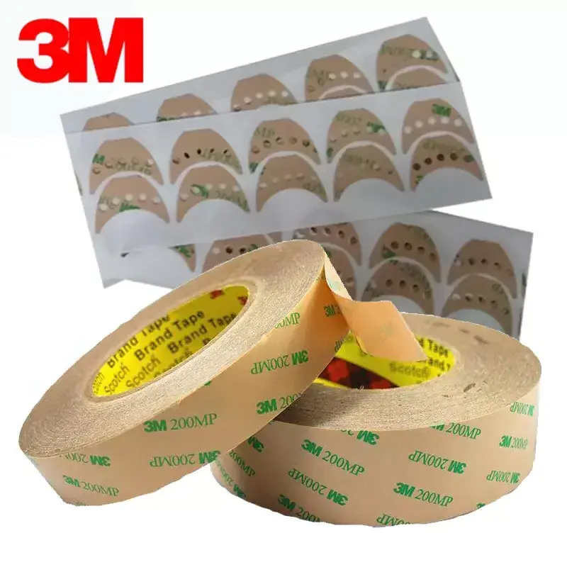 Die Cut 3m 468MP Adhesive Transfer Tape 3M 200MP Double Side Tape 0.13 mm Thickness for Metals  HSE Plastics