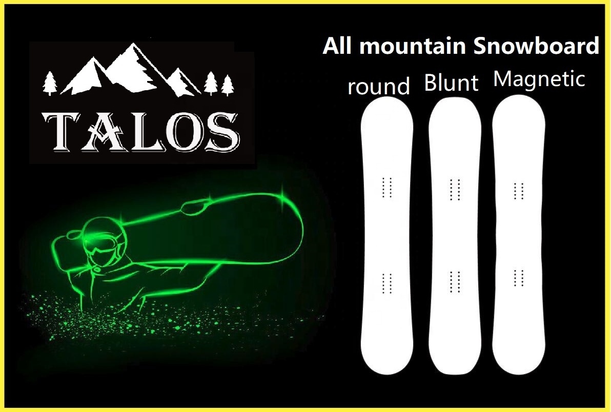 TALOS wholesale high quality Adult Freestyle square shape cheap snowboard blank snowboard