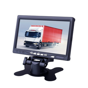 Cheap Price 7" 9" 10" 1024*600 Car display 7inch Tft Lcd Car Monitor With DMI VGA 2av Input loudspeaker