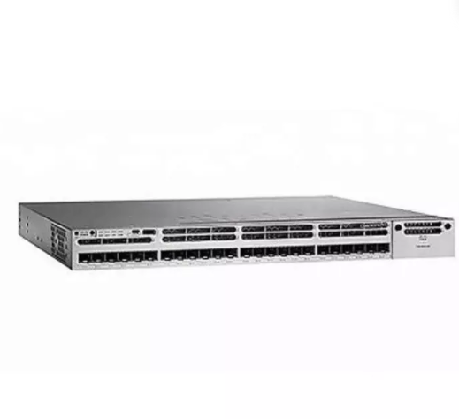 24 port network switch WS-C3850-24XS-S The new 3850 series 10G SFP management IP base Gigabit network switch