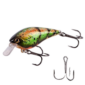 TIDE  Hot selling TD-6001 Crank Lures 50mm/60mm/70mm Deep Diving Pesca Fishing Lure Hard Crankbait Minnow Wobbler for Bass