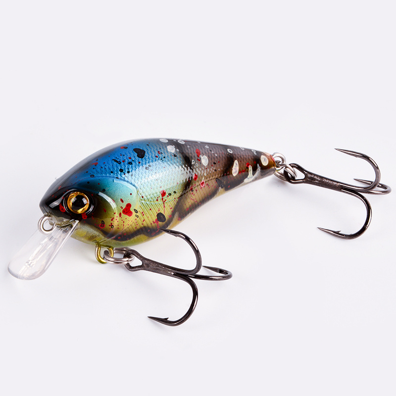 TIDE  Hot selling TD-6001 Crank Lures 50mm/60mm/70mm Deep Diving Pesca Fishing Lure Hard Crankbait Minnow Wobbler for Bass