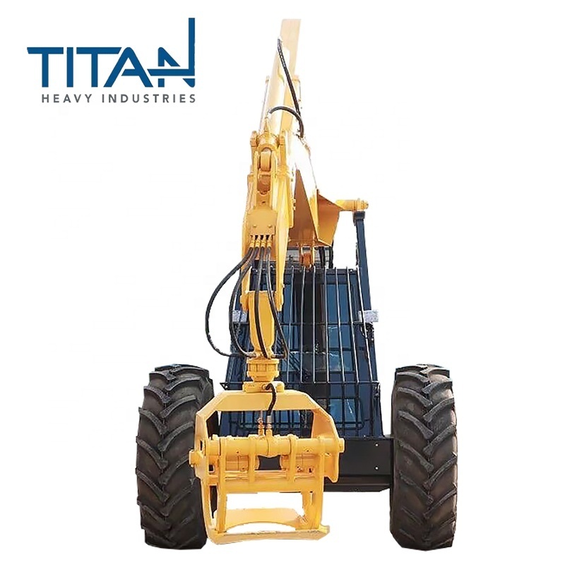 TITAN Sugar Cane Loader Sugarcane Grab Loader for Sale Wheel Loader