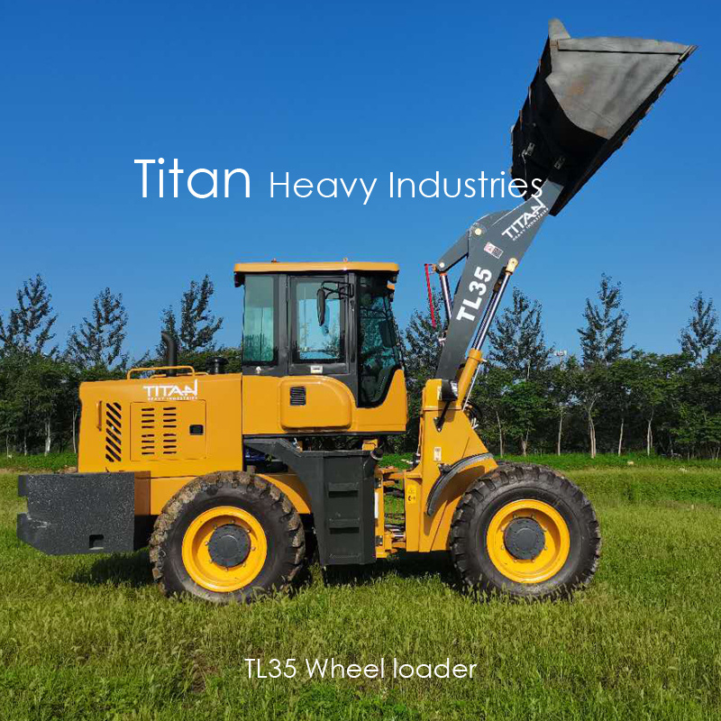 weihai titan heavy machinery underground diesel engine chinese capacity bucket  zl32 wheel loader with automatic transmission