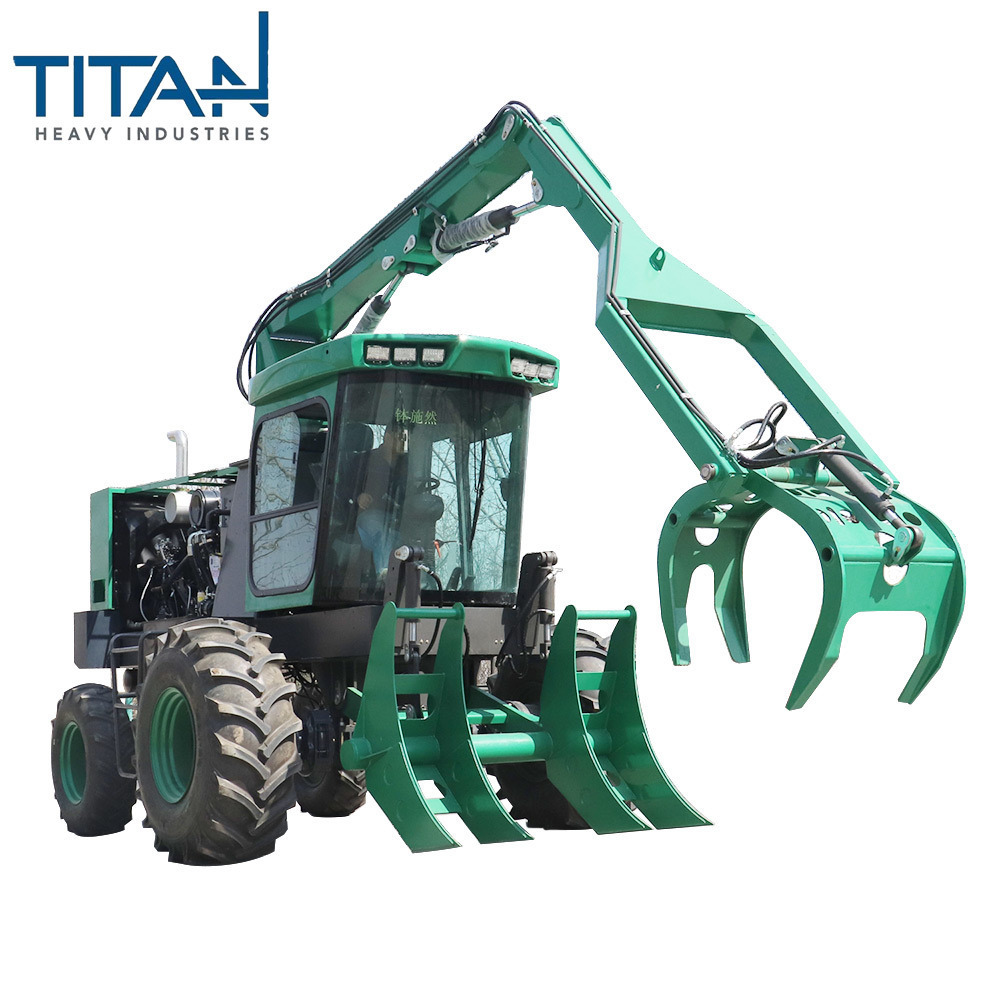 TITAN bell logger loader with sugarcane grapple  capacity TL9800