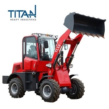 1200kg shovel truck traktor snowblower wheelloader grain Small ce rc hydraulic garden front 1.2ton mini wheel loader with bucket