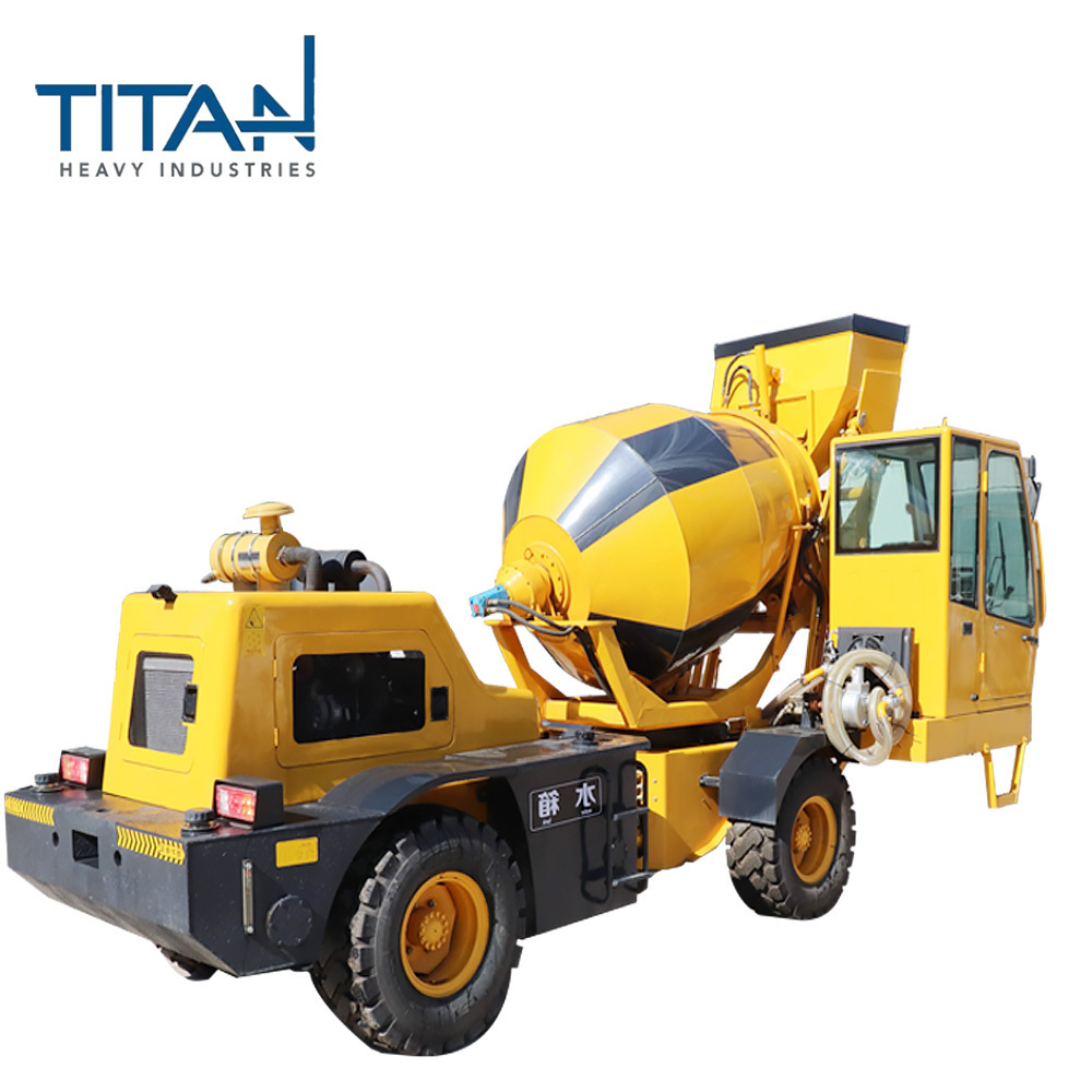 Titan New Model TL2500 Self Loading Concrete Mixer Truck concrete mixer truck for sale