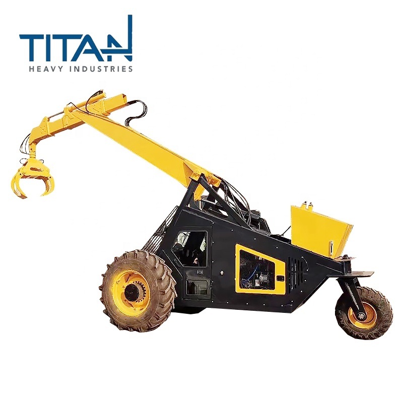 TITAN Sugar Cane Loader Sugarcane Grab Loader for Sale Wheel Loader