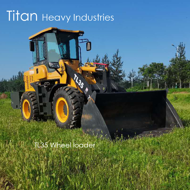 weihai titan heavy machinery underground diesel engine chinese capacity bucket  zl32 wheel loader with automatic transmission