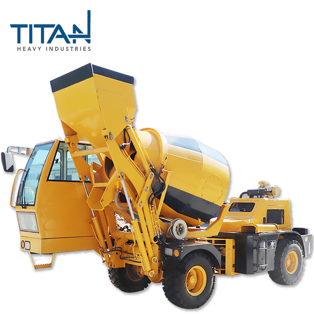 Titan New Model TL2500 Self Loading Concrete Mixer Truck concrete mixer truck for sale