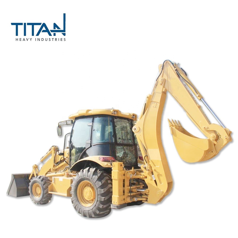 CE ISO OEM TL30-25 2.5t Compact Front Bulldozer Mini Towable Backhoe 2500kg Retroescabadora with Digger