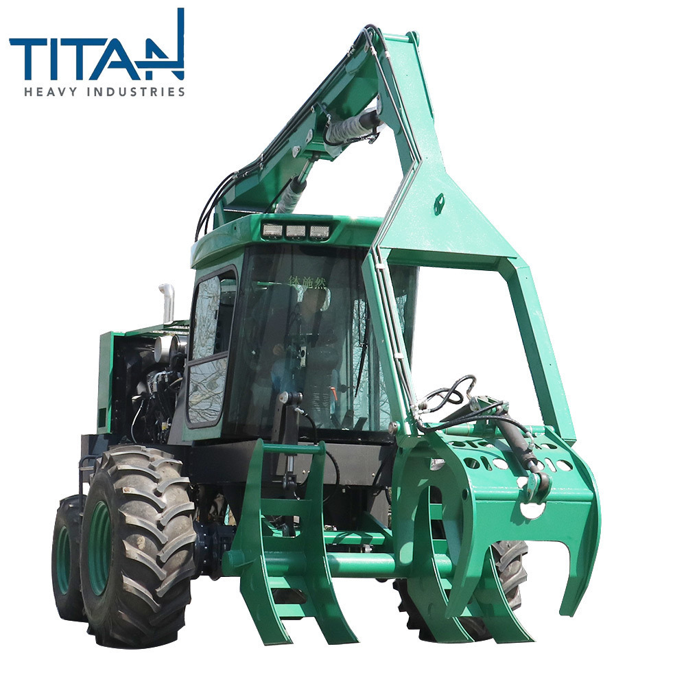 TITAN bell logger loader with sugarcane grapple  capacity TL9800