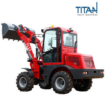 1200kg shovel truck traktor snowblower wheelloader grain Small ce rc hydraulic garden front 1.2ton mini wheel loader with bucket