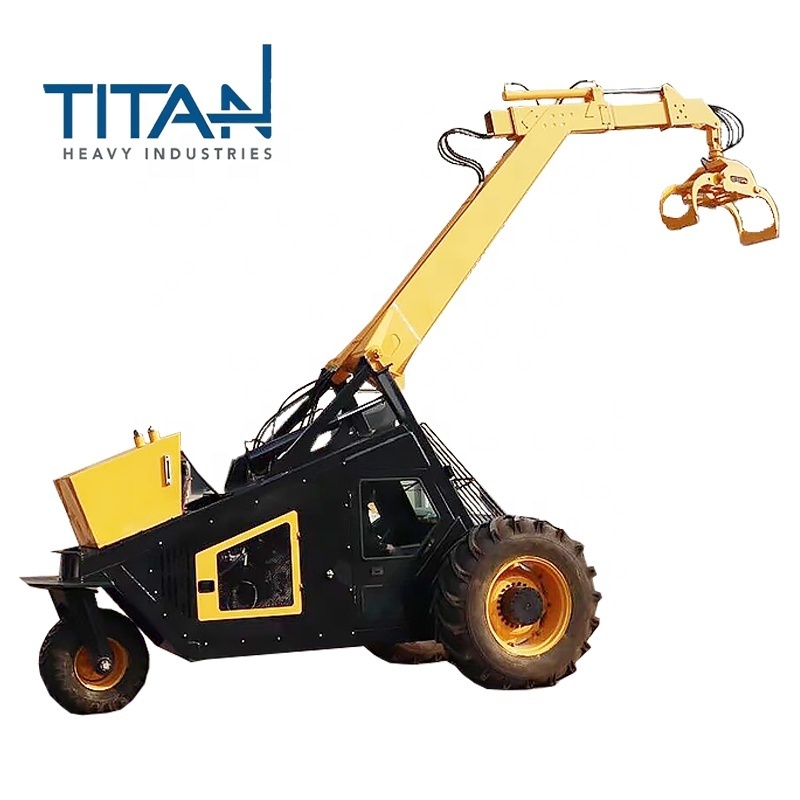 TITAN Sugar Cane Loader Sugarcane Grab Loader for Sale Wheel Loader